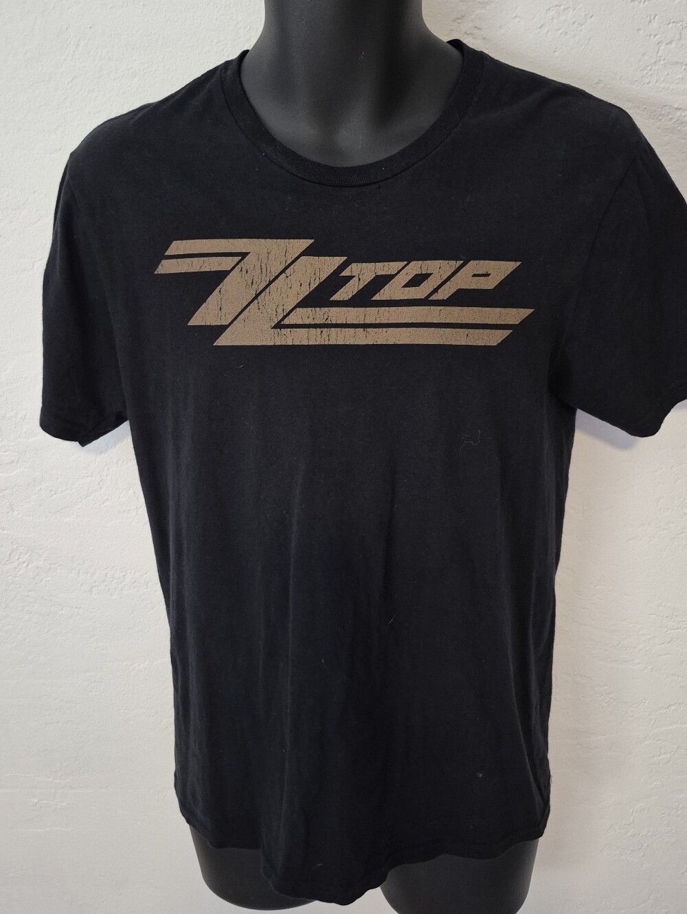 ZZ TOP Logo black Tee Small
